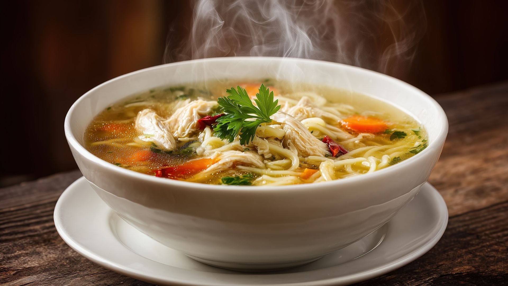 Tavuk Suyu Çorbası