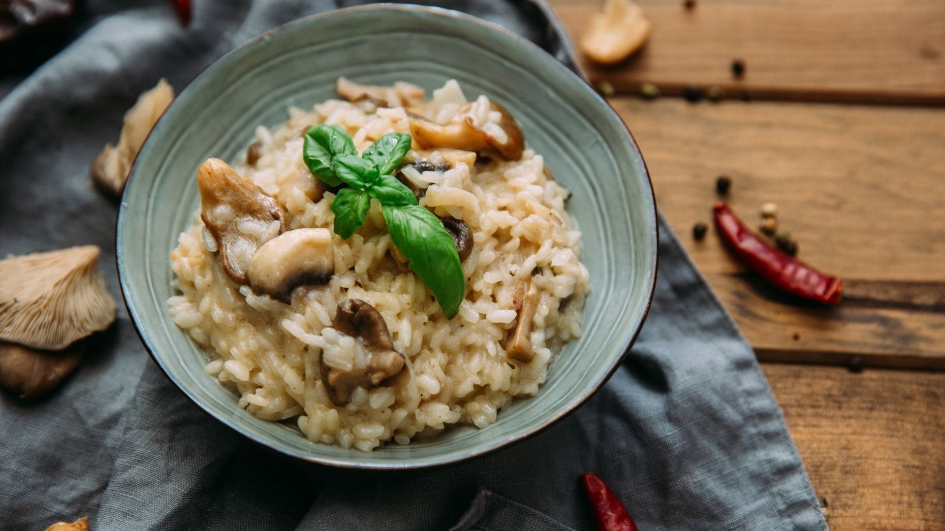 Mantarlı Risotto