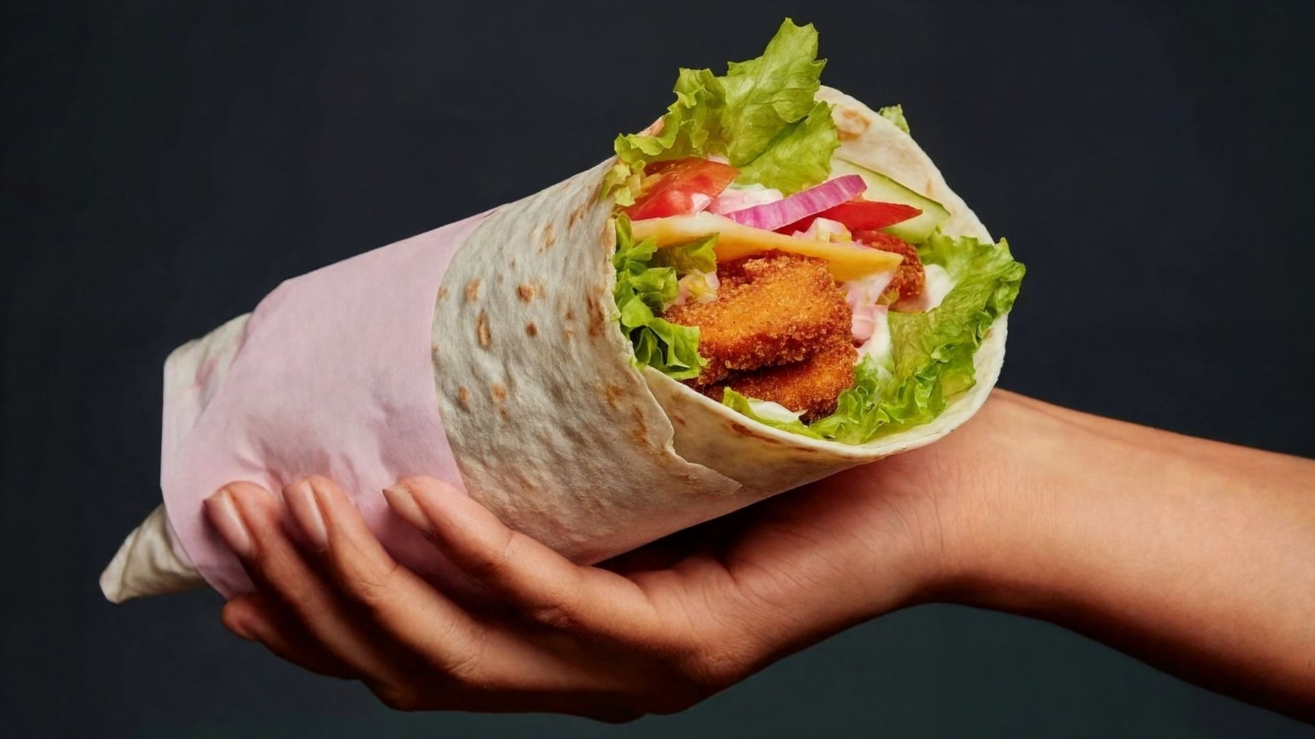 Çıtır Tavuklu Wrap
