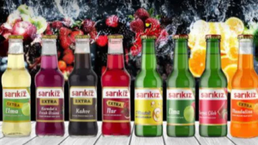Meyveli Soda (Limon, Vişne, Şeftali, Çilek, Karışık, Elma, Mandalina)