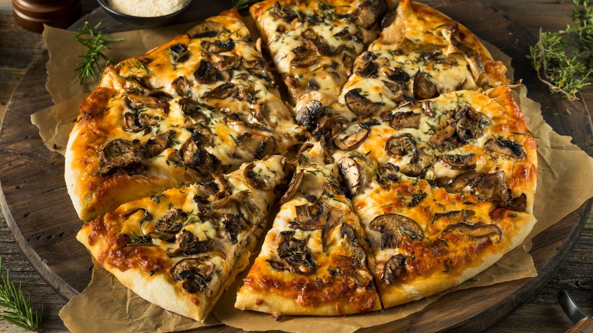 Mushrooms with Cheese