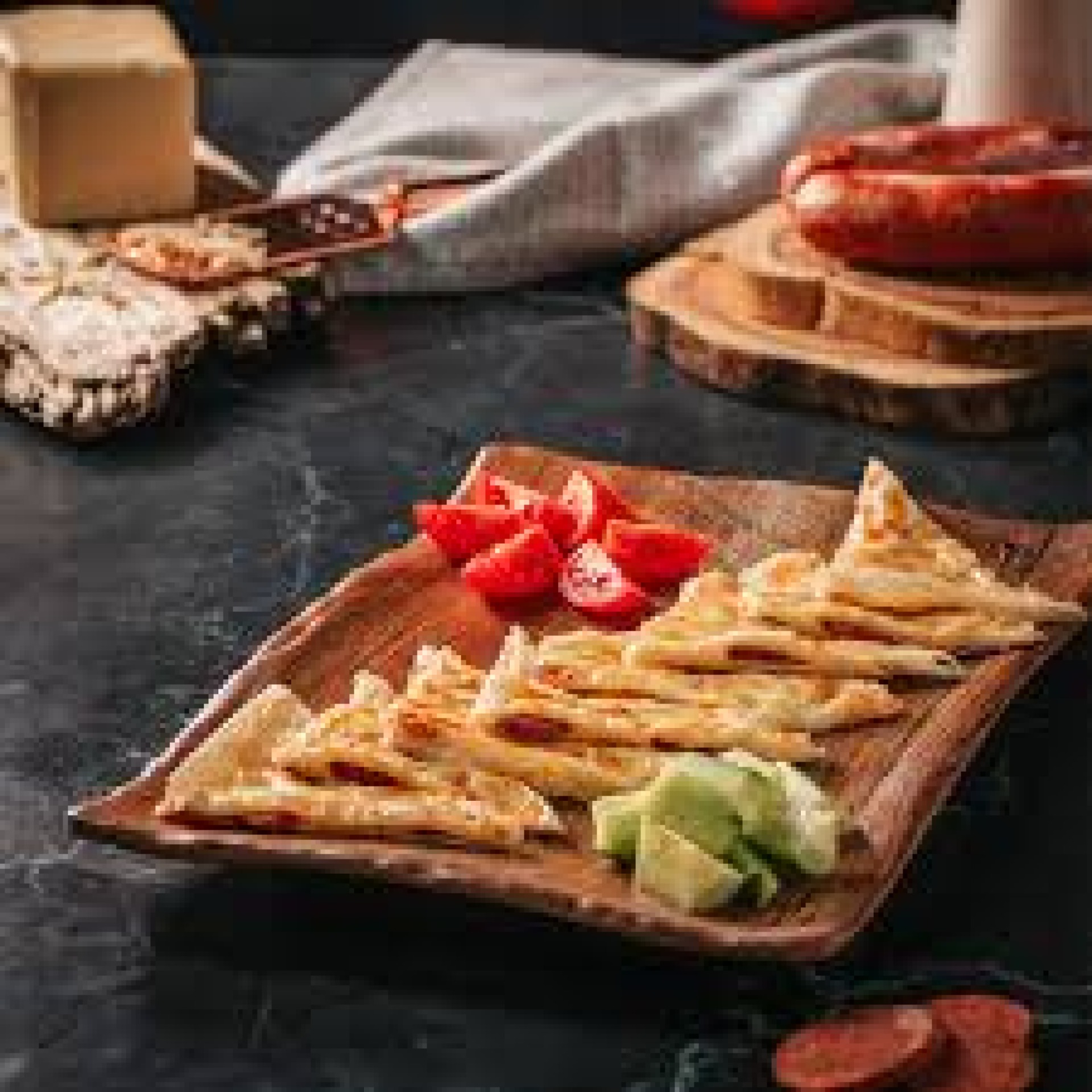Sucuklu Kaşarlı Gözleme