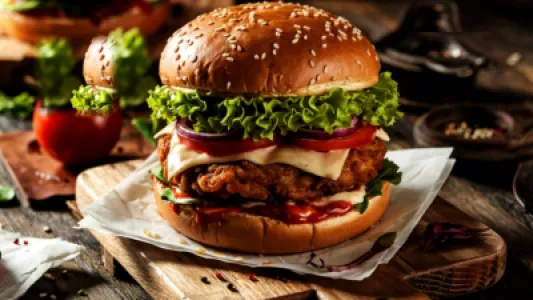 BBQ Chicken Burger