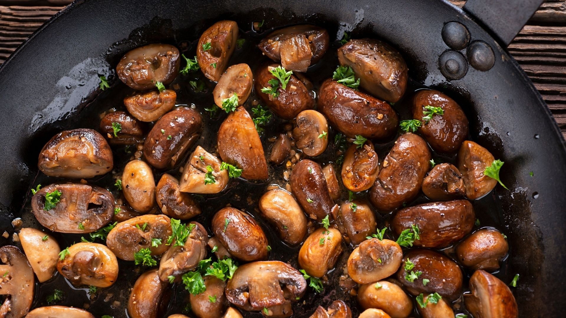 Sautéed mushrooms