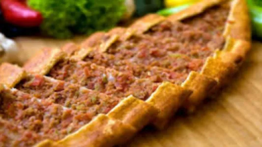 Minced Meat Pide (Turkish Flatbread)