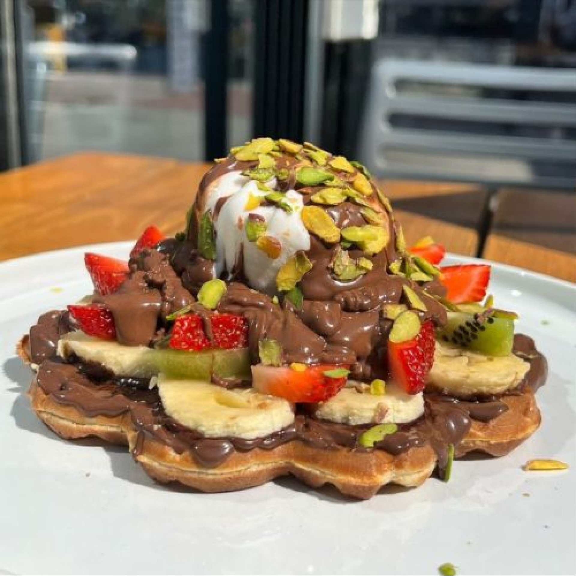 Ice Cream Waffle
