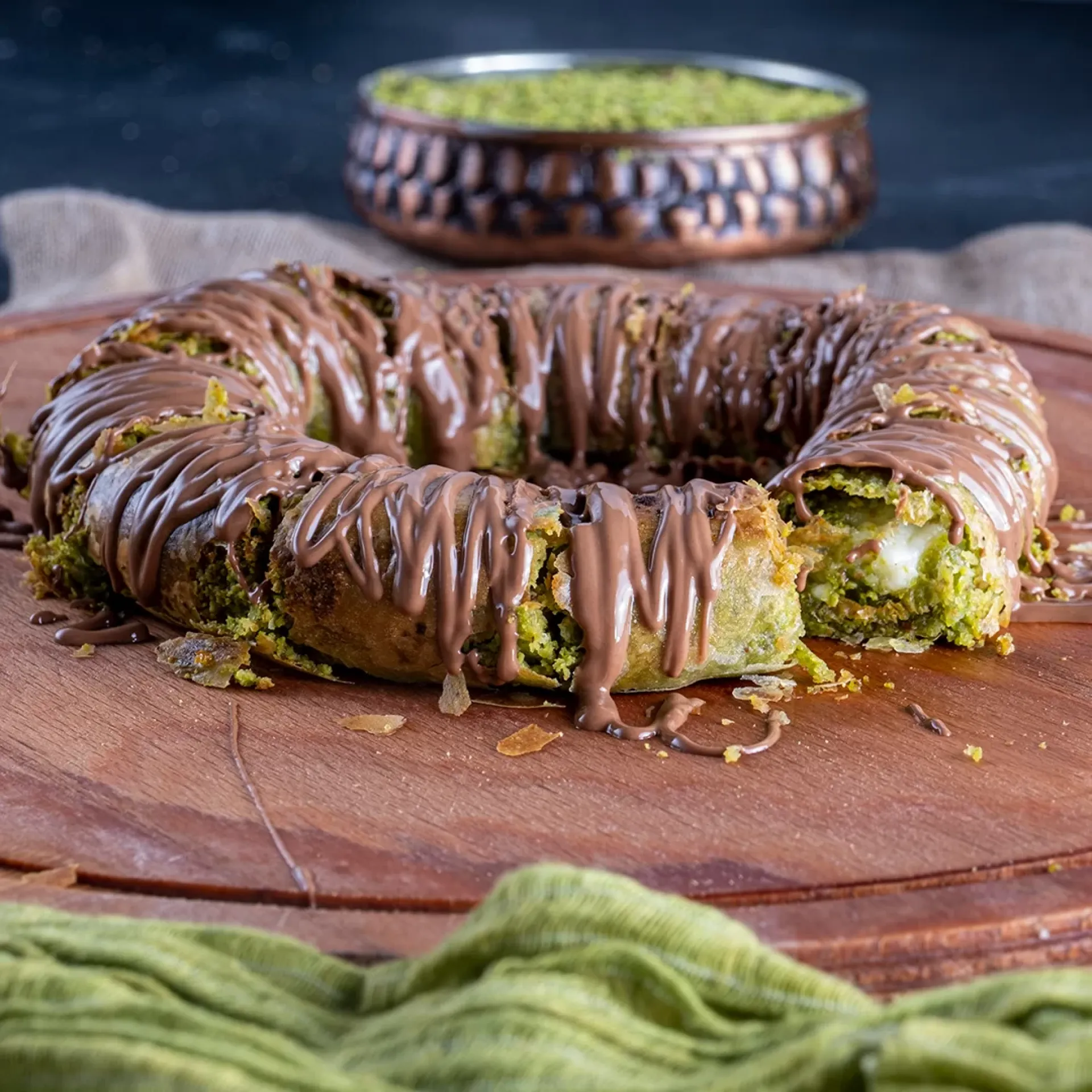 Chocolate Simit Katmer
