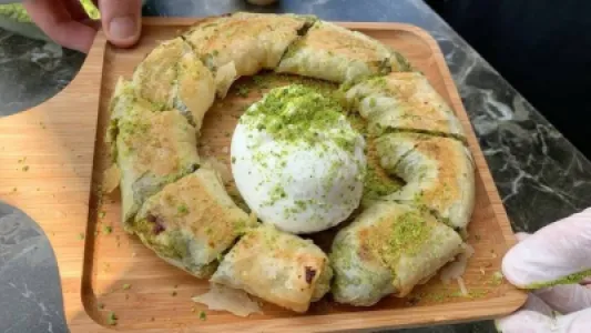 Ice Cream Simit Katmer