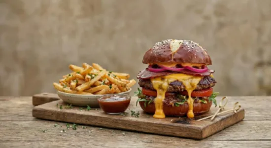 Cheesy Burger