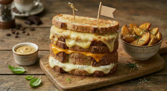 Four-Cheese Sandwich