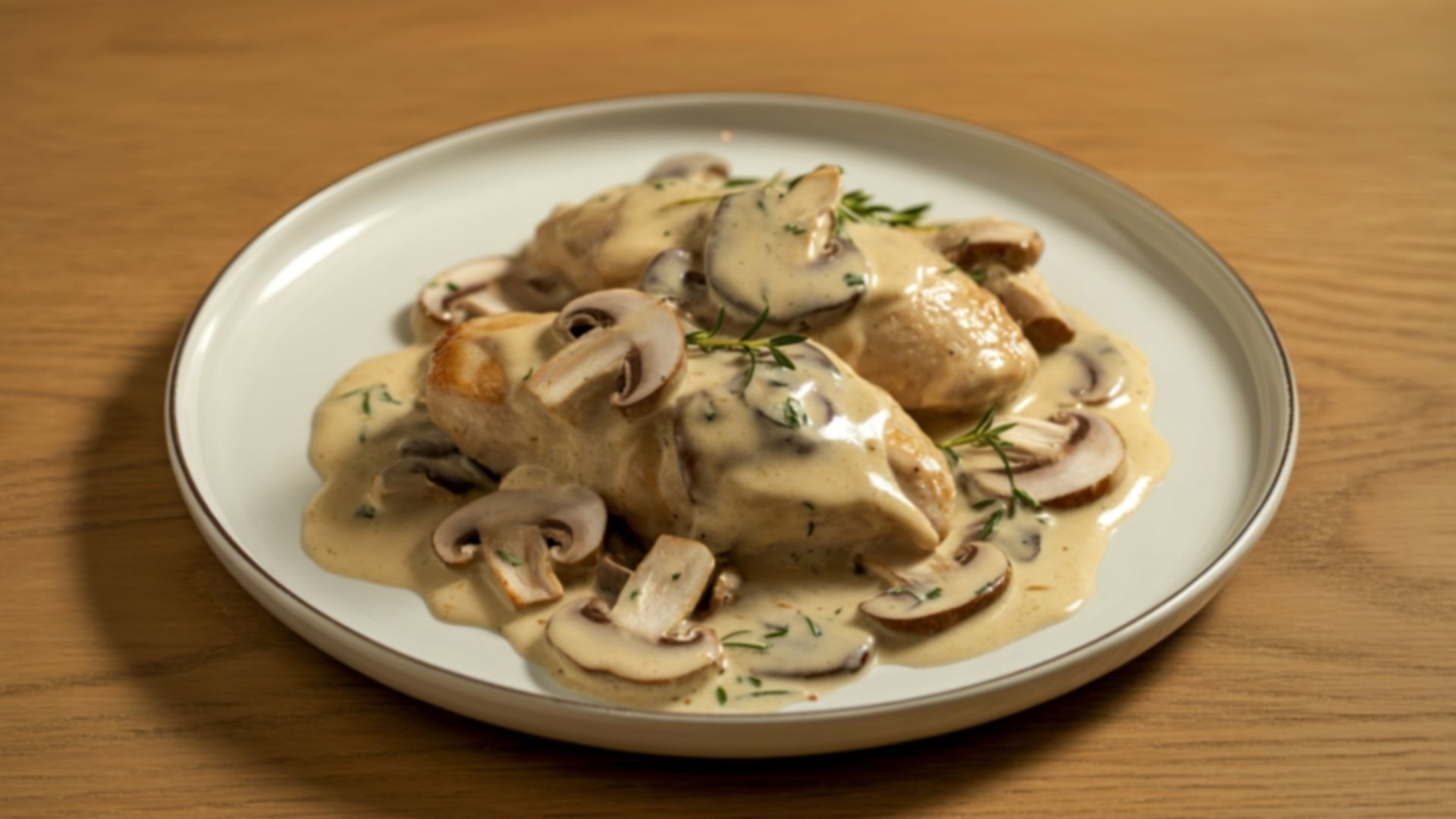 Creamy Mushroom Chicken