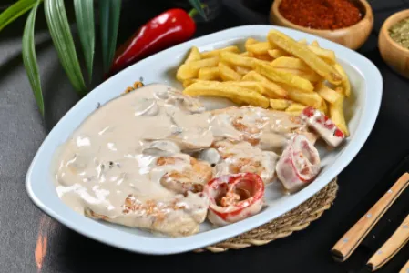 Kremalı Mantarlı Tavuk