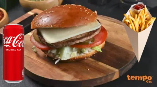 Cheeseburger Menü