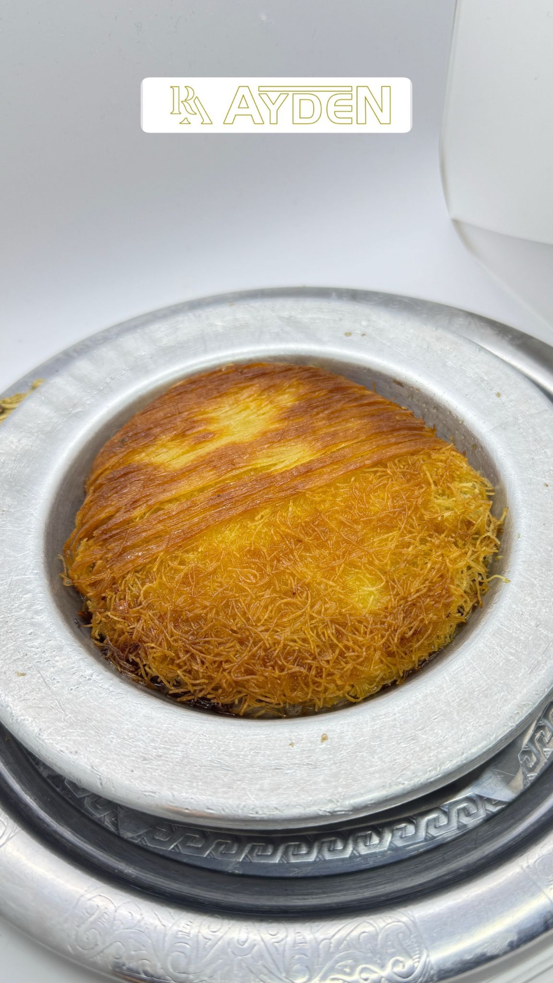 Chocolate Kunefe (Serves four)