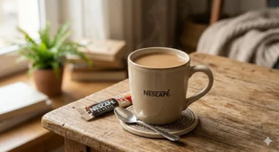 Nescafe with Milk